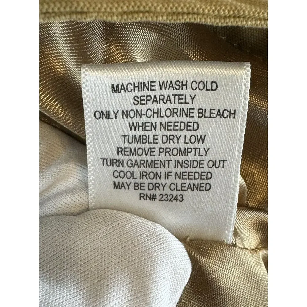 New York & Co Cape Tan M academia Preppy fantasy professional outdoor 63-16 - Picture 14 of 16